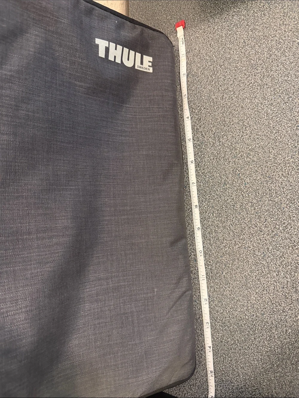 Thule Dark Gray Laptop Sleeve with Front Zip